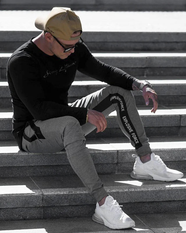 Men’s Slim Fit Sports Pants – Casual Athletic Trousers for Active Lifestyles