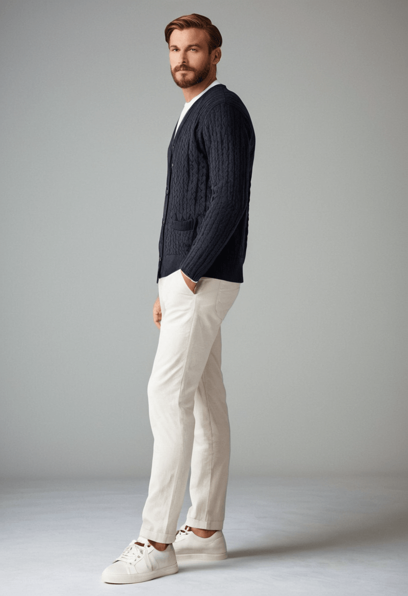 Knitted Cardigan – Stylish & Warm Cotton Sweater