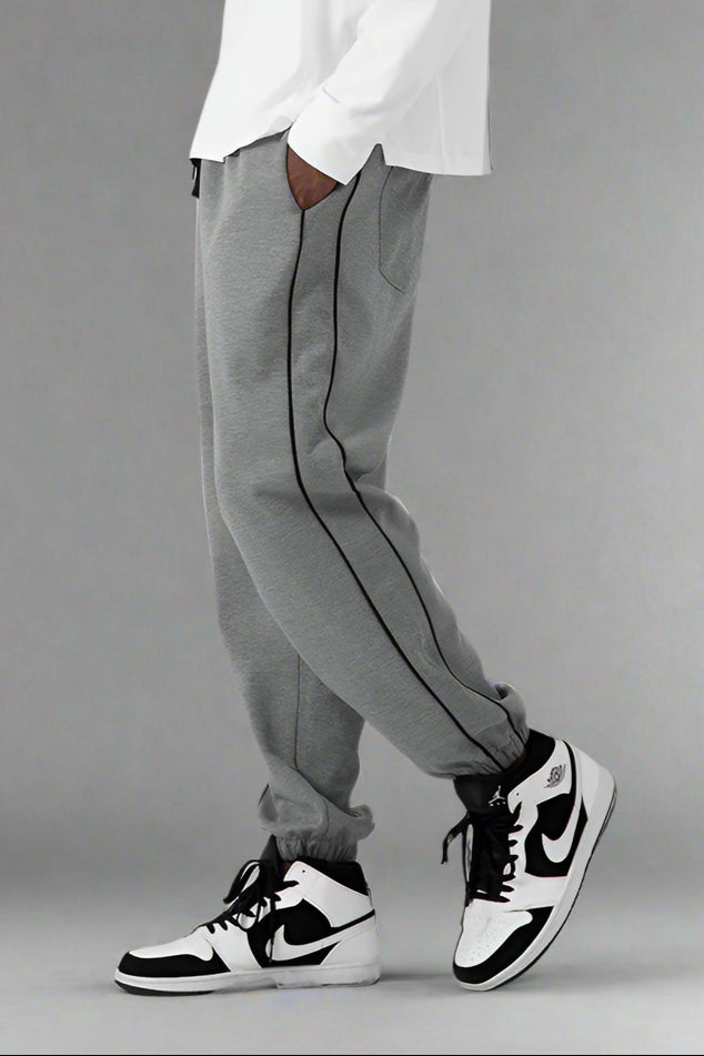 Men’s Tapered Fitness Joggers – Loose-Fit Sports & Training Pants