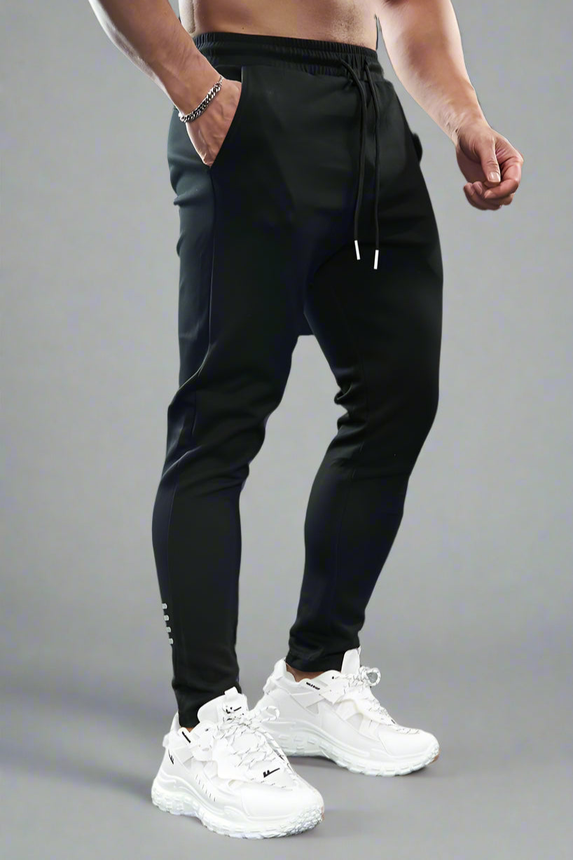 Men’s Winter Joggers – Thick Cotton Casual Running Pants