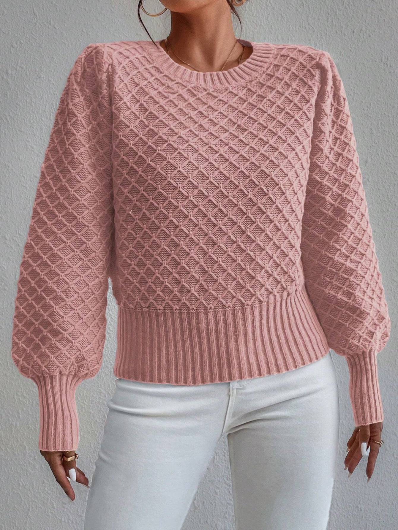 Women’s Phoenix Velvet Pullover – Round Neck Long Sleeve Sweater