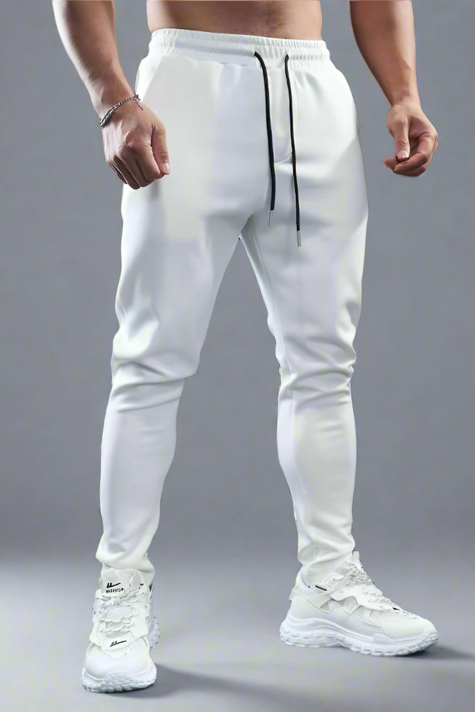 Men’s Winter Joggers – Thick Cotton Casual Running Pants