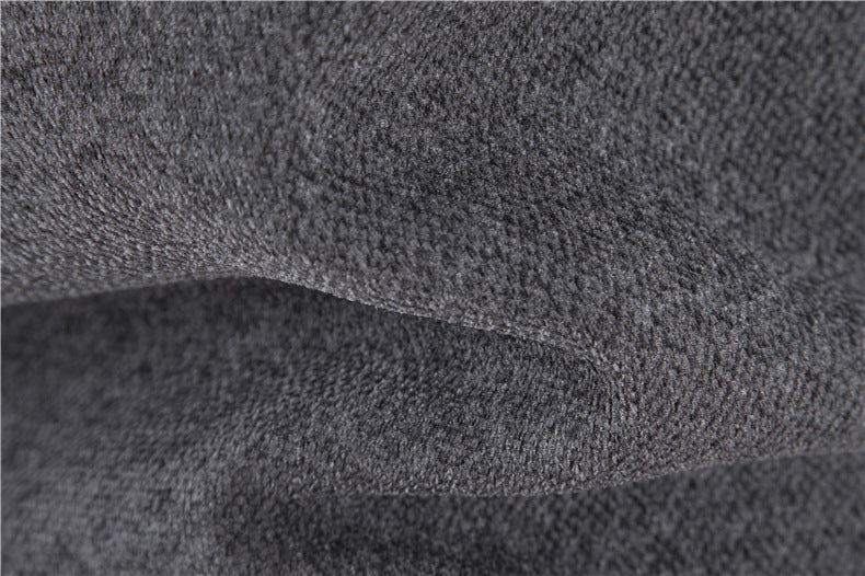 Men’s Fleece-Lined Zip-Up Hoodie – Casual Solid Color Cardigan