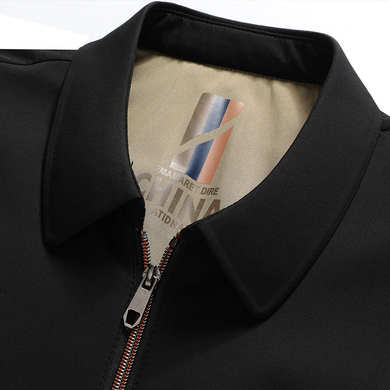 Men’s Fleece-Lined Winter Jacket – Warm, Lightweight & Casual Outerwear