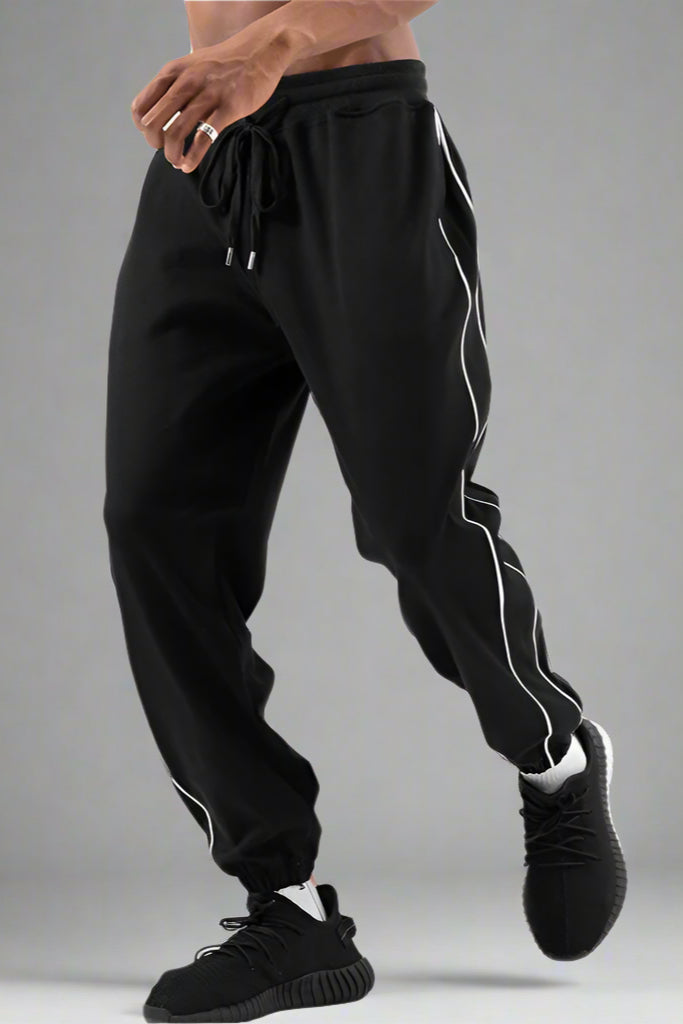 Men’s Tapered Fitness Joggers – Loose-Fit Sports & Training Pants