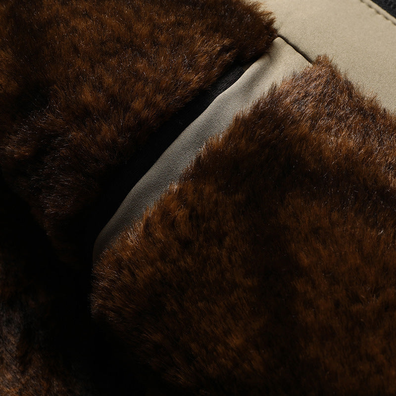 Men’s Fleece-Lined Winter Jacket – Warm, Lightweight & Casual Outerwear