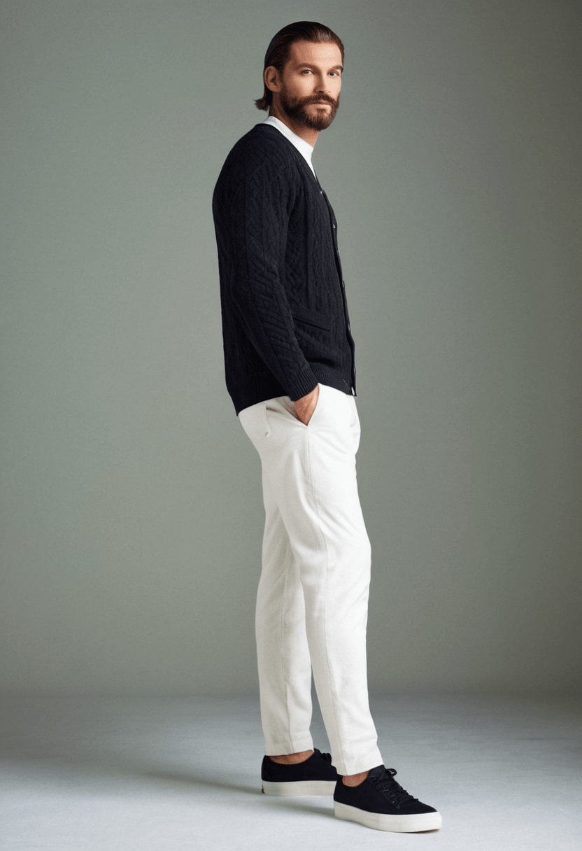 Knitted Cardigan – Stylish & Warm Cotton Sweater