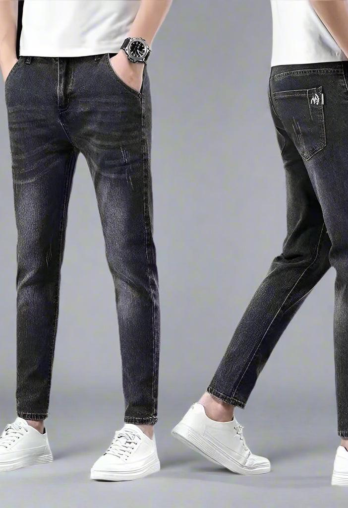 Men’s Summer Stretch Jeans – Lightweight & Breathable Fit