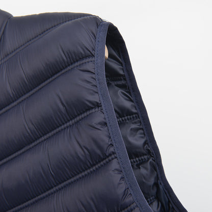 Men’s Lightweight Puffer Vest – Stand Collar Insulated Waistcoat