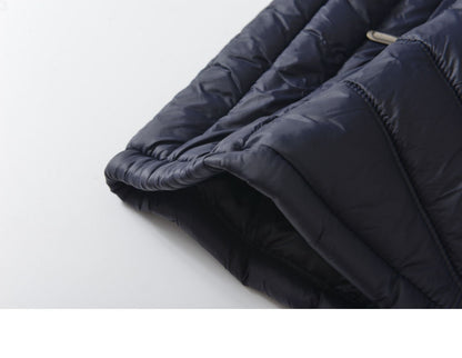 Men’s Lightweight Puffer Vest – Stand Collar Insulated Waistcoat
