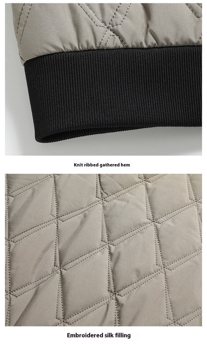 Men’s Winter Hooded Jacket – Thickened Warm Zipper Coat