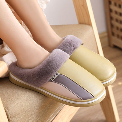 Women’s Plush Winter Indoor Slippers – Waterproof, Non-Slip & Cozy