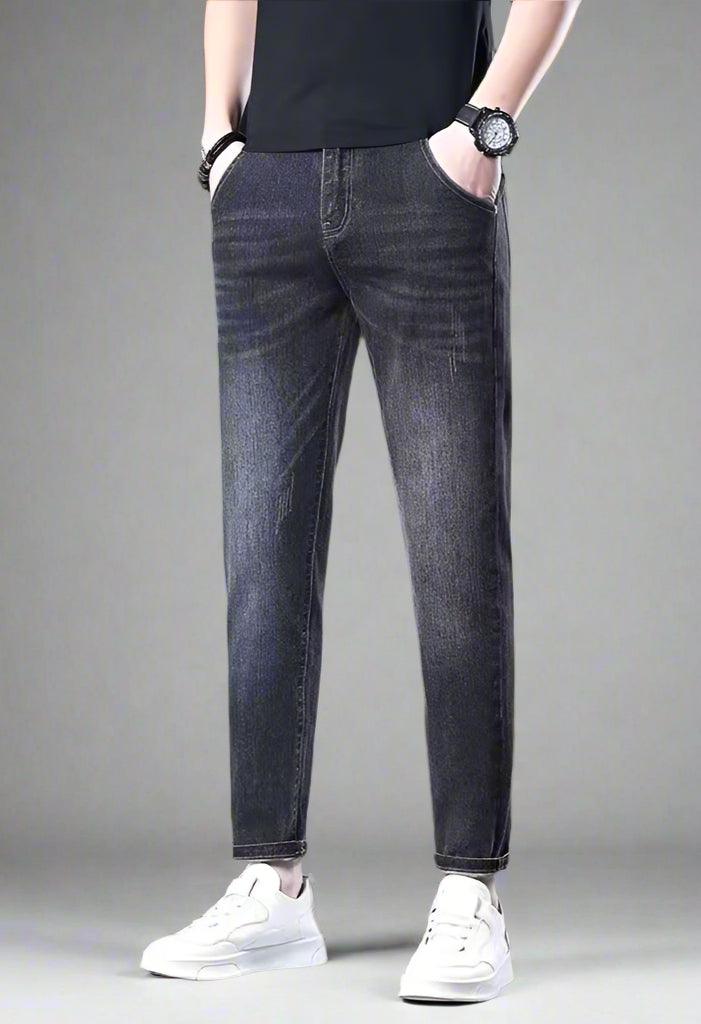 Men’s Summer Stretch Jeans – Lightweight & Breathable Fit