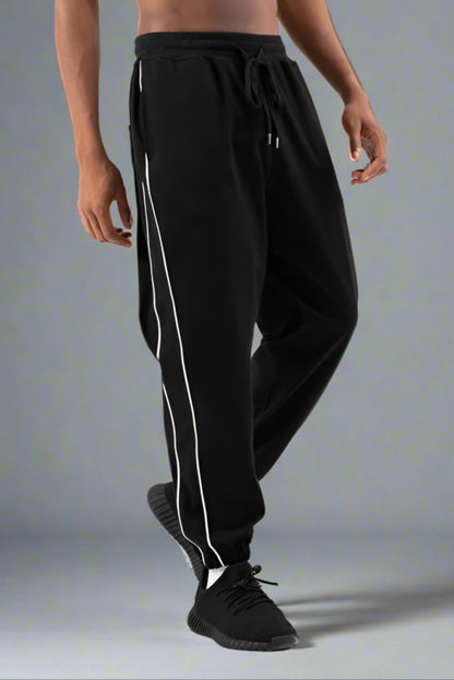 Men’s Tapered Fitness Joggers – Loose-Fit Sports & Training Pants