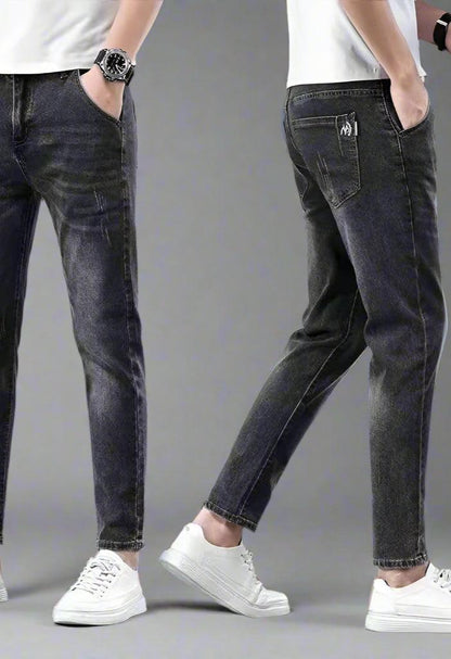 Men’s Summer Stretch Jeans – Lightweight & Breathable Fit