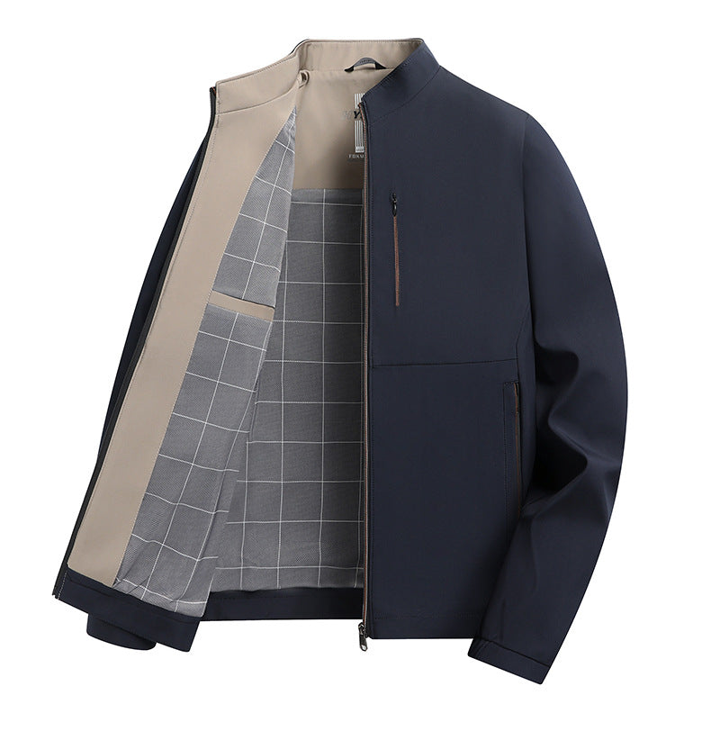 Men’s Lightweight Jacket – Casual Spring/Fall Outerwear