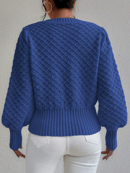 Women’s Phoenix Velvet Pullover – Round Neck Long Sleeve Sweater