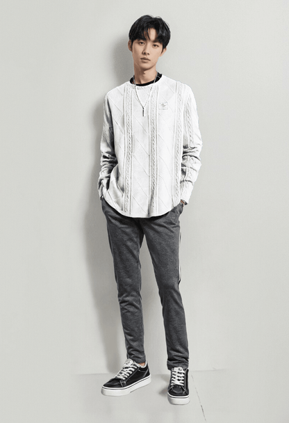 Knitted Pullover – Casual & Retro Long-Sleeve Sweater