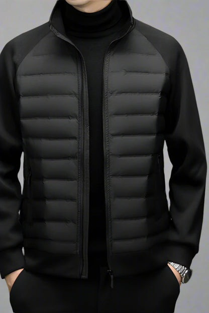 Lightweight Stand Collar Puffer Jacket – Warm & Stylish Everyday Outerwear