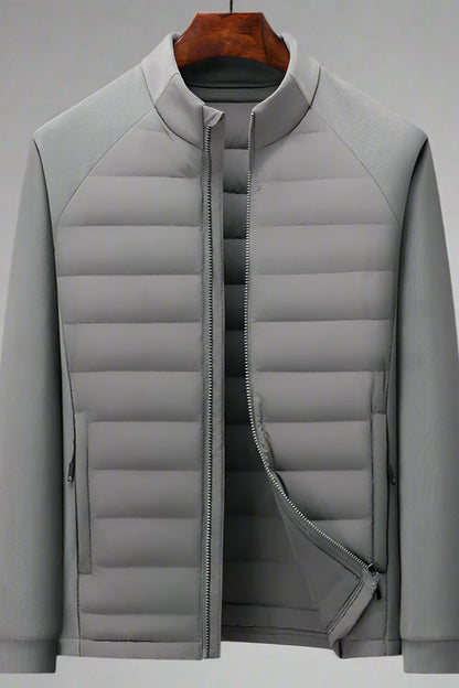 Lightweight Stand Collar Puffer Jacket – Warm & Stylish Everyday Outerwear