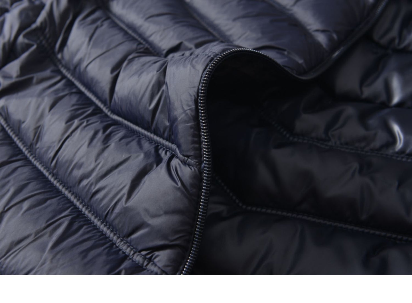 Men’s Lightweight Puffer Vest – Stand Collar Insulated Waistcoat