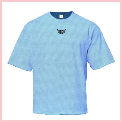 Men’s Oversized Drop Shoulder T-Shirt – Moisture-Wicking Casual Tee
