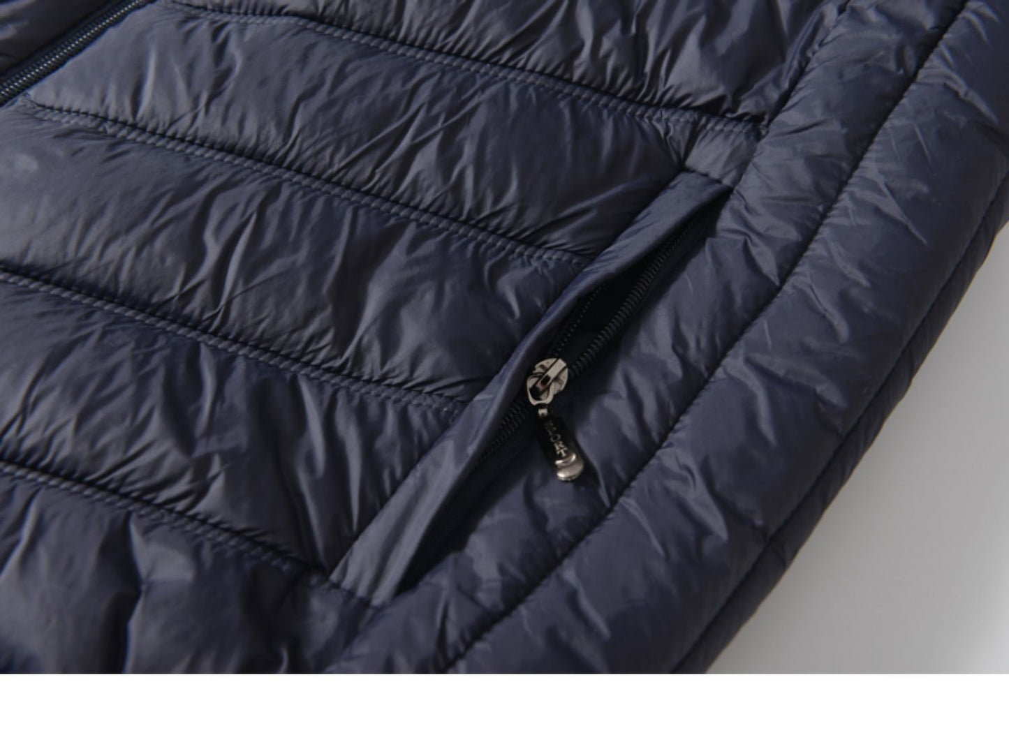 Men’s Lightweight Puffer Vest – Stand Collar Insulated Waistcoat