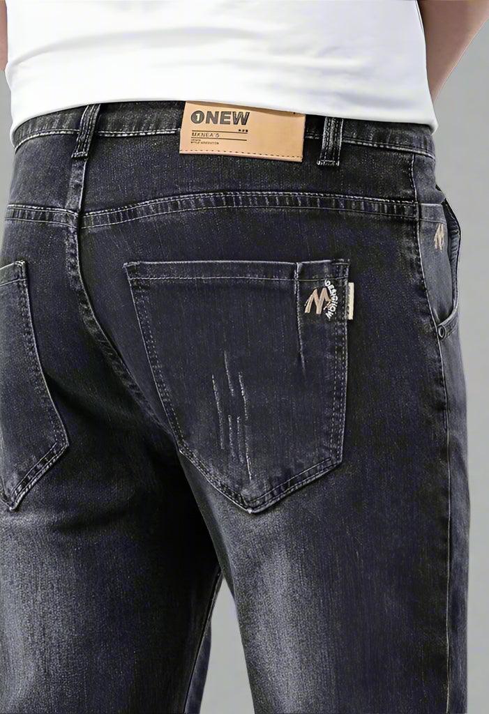 Men’s Summer Stretch Jeans – Lightweight & Breathable Fit