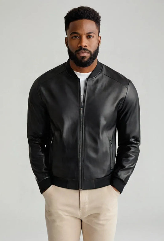 Men’s Plus Size Double-Breasted Jacket – Casual Street Style