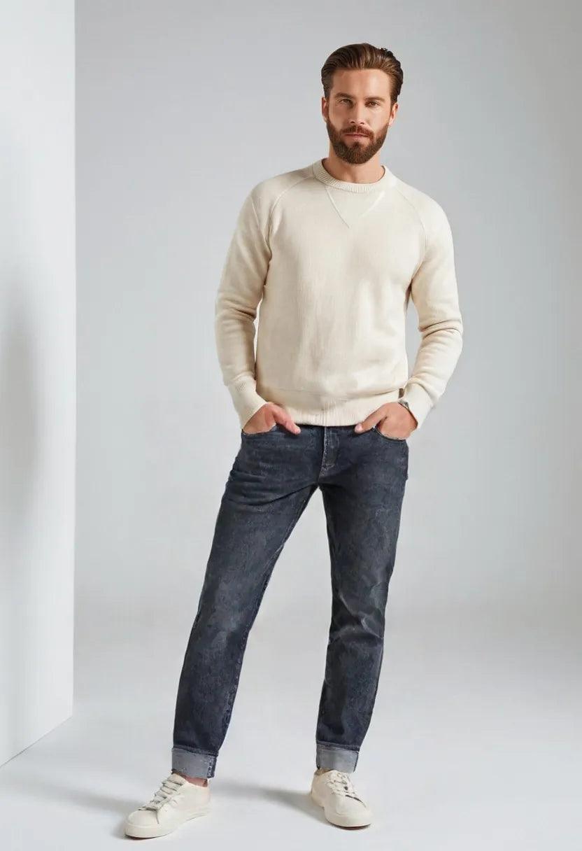 Men’s Summer Stretch Jeans – Lightweight & Breathable Fit