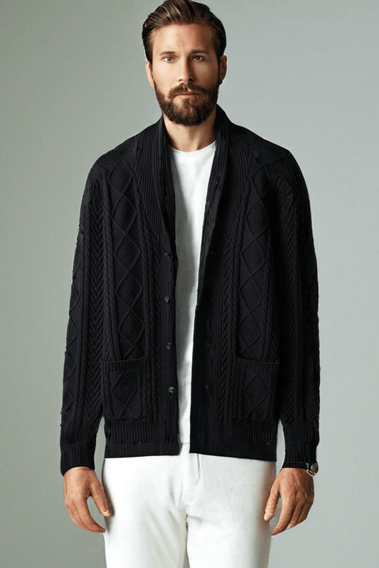 Knitted Cardigan – Stylish & Warm Cotton Sweater
