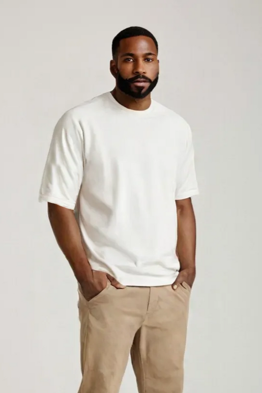 Men’s Loose-Fit Raglan T-Shirt – Antibacterial & UV Protection