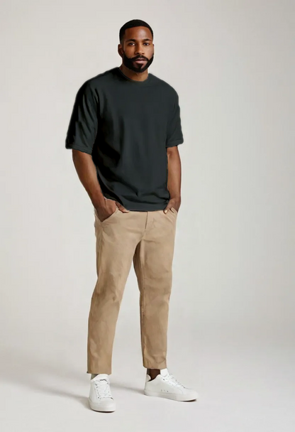 Men’s Loose-Fit Raglan T-Shirt – Antibacterial & UV Protection